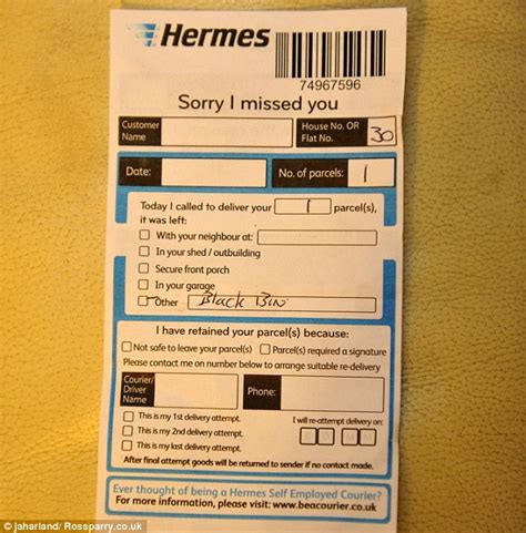 hermes lost parcel|hermes return label printable.